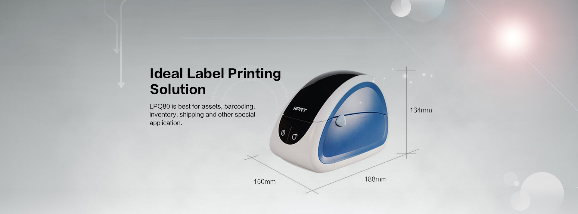 label printer for barcoding, inventory