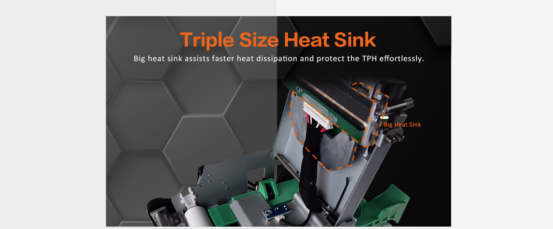 TPH heat dissipation design
