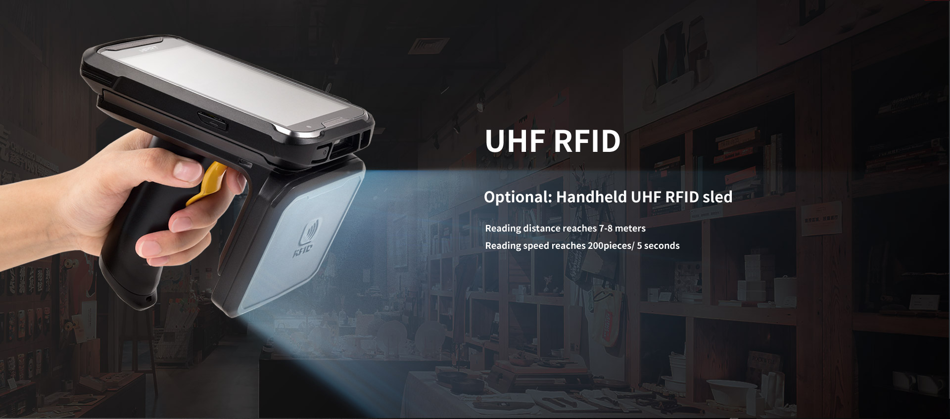 UHF RFID Mobile Data Terminal