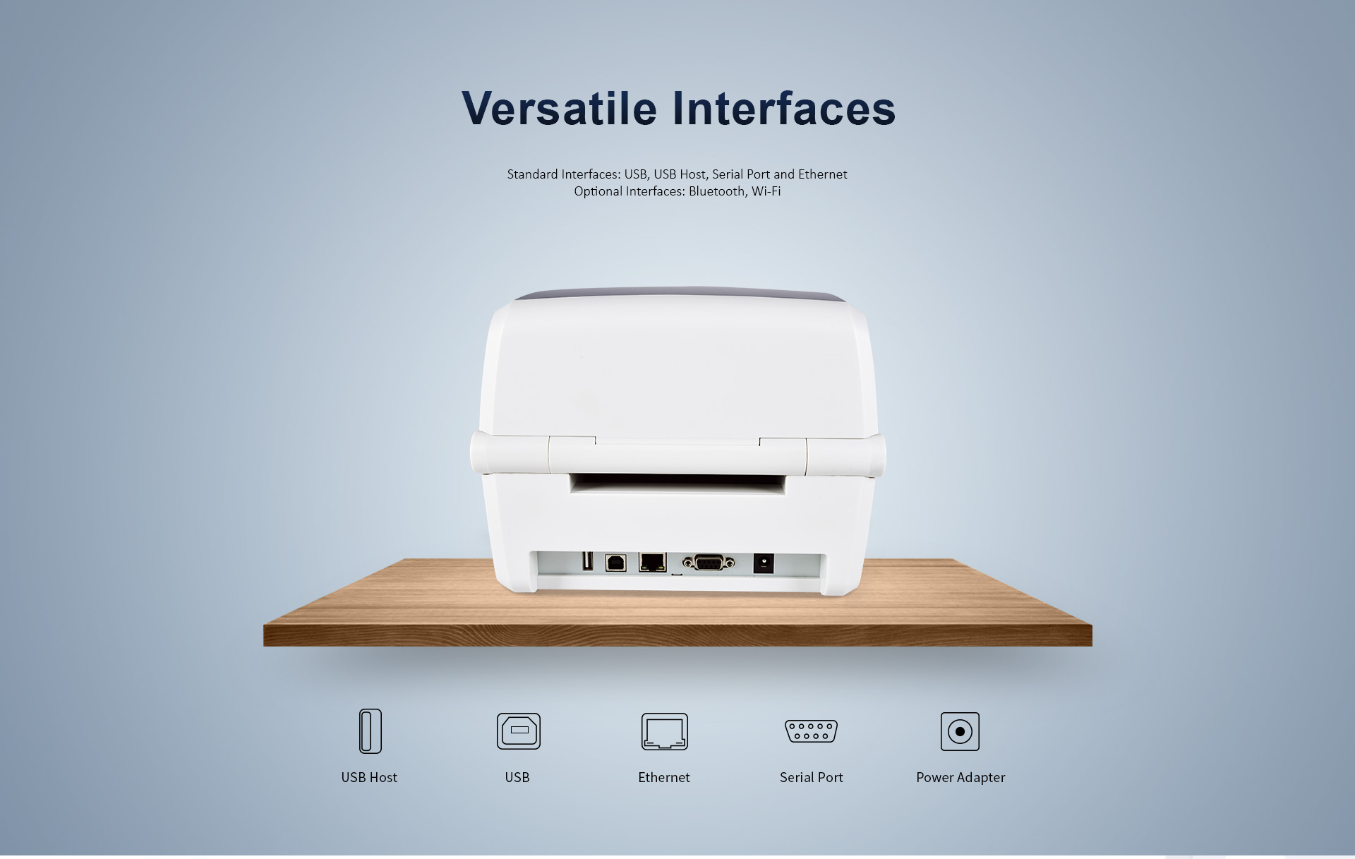 label printer interfaces