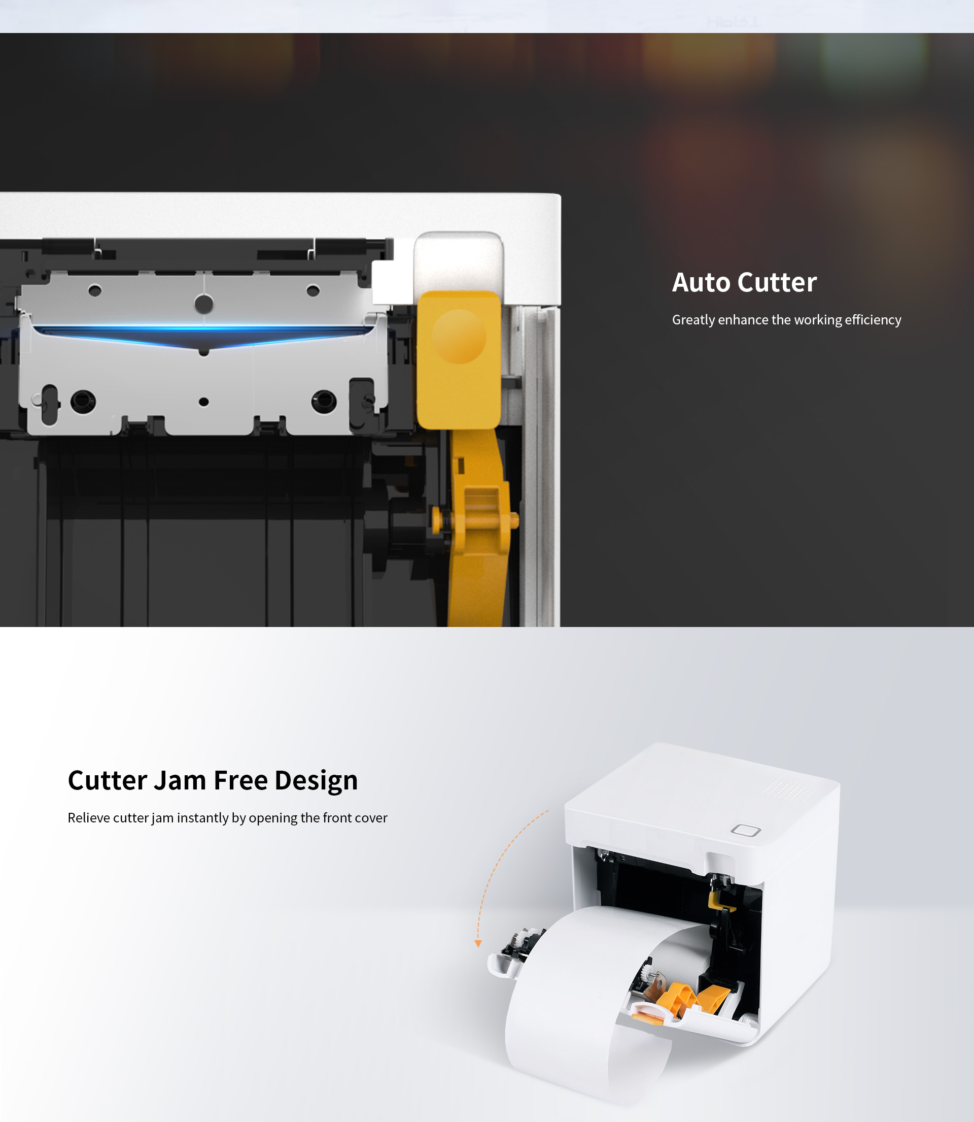 auto-cutter receipt  printer