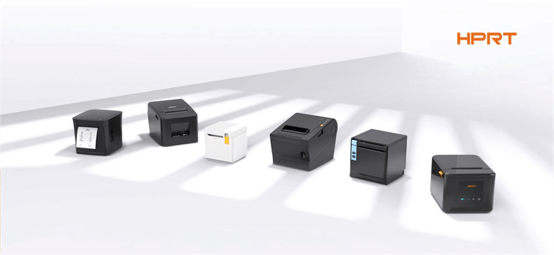 A collection of HPRT POS printers