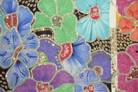 Sequin Fabric Printing
