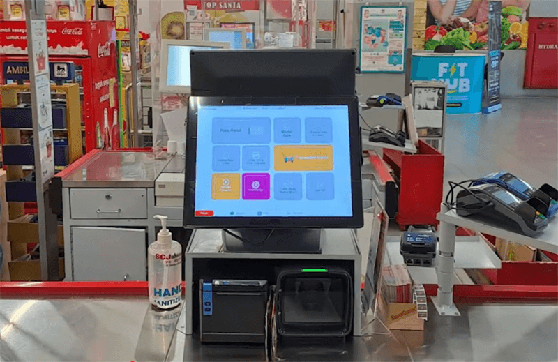 hanin-pos-printers in retail environment