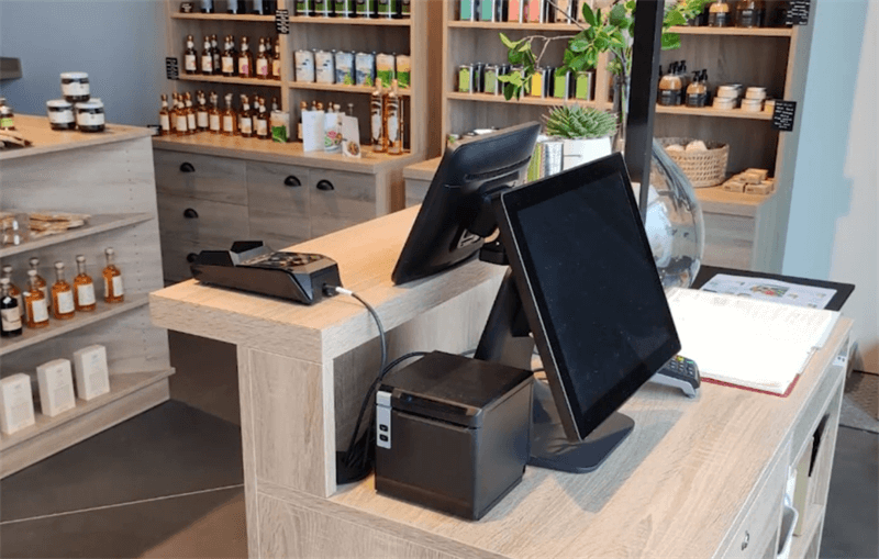 hanin-pos-printers detail close-up