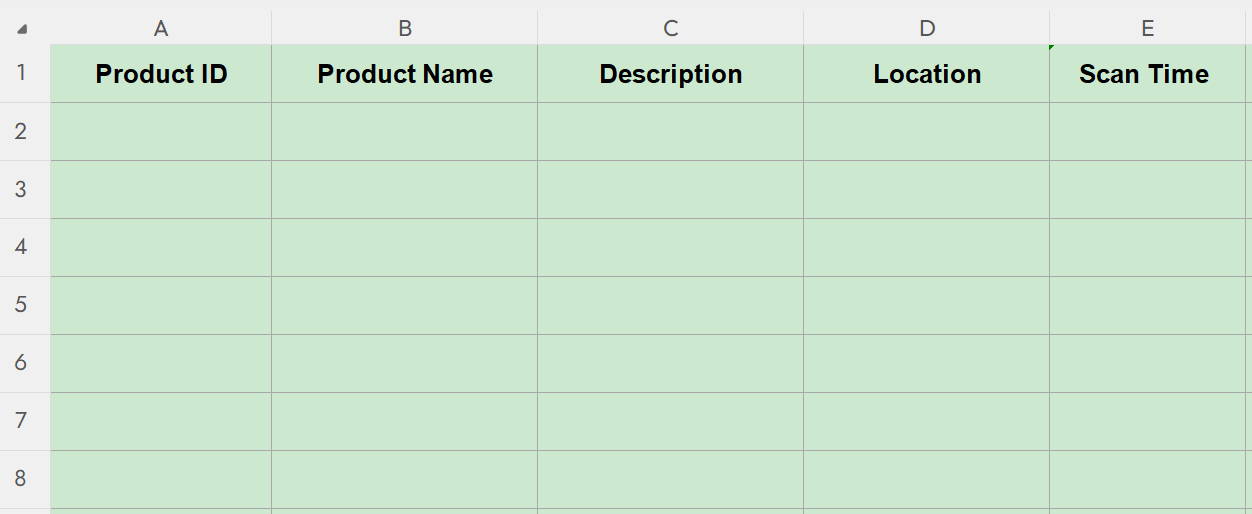 inventory-excel