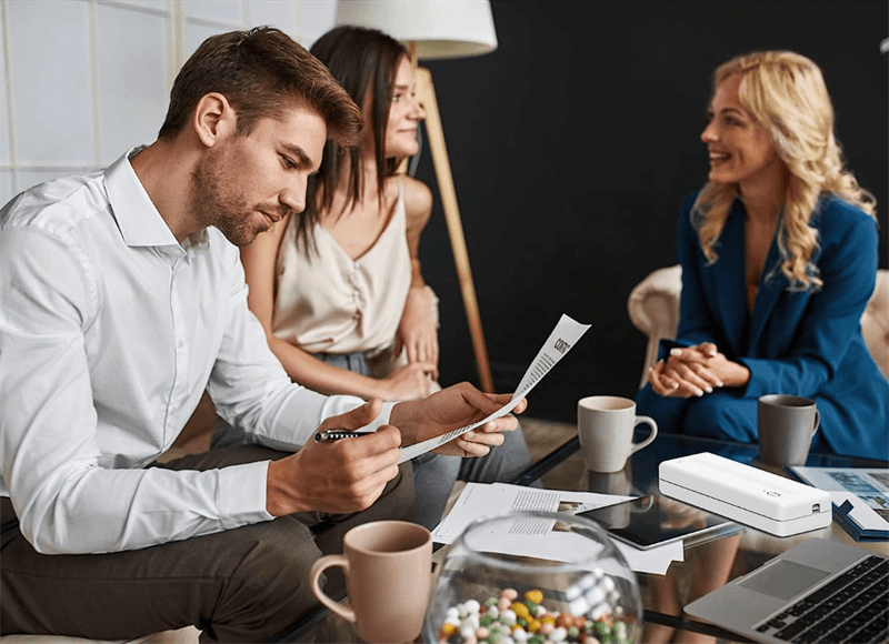 HPRT MT810 Portable Printer ideal for office, business, school, and home use