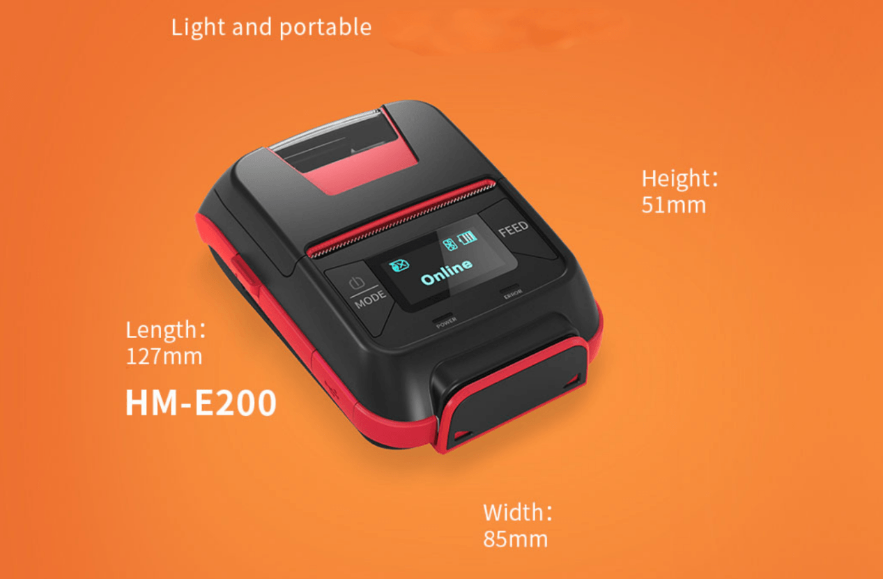 HPRT e200 58mm portable receipt printer