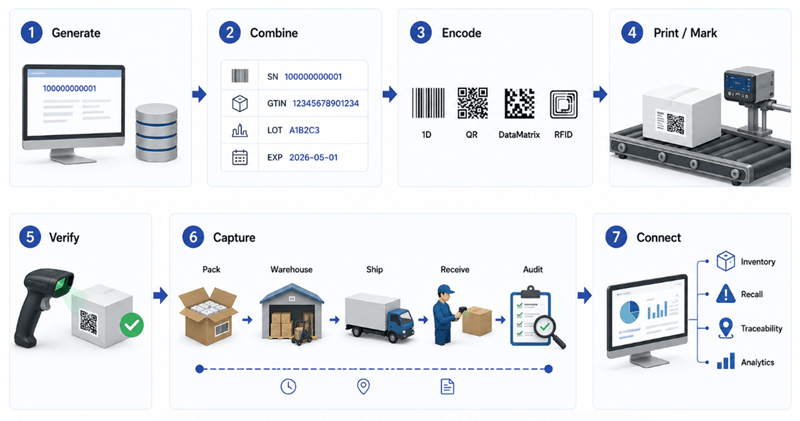 Product-Serialization-flow-in-the-supply-chain