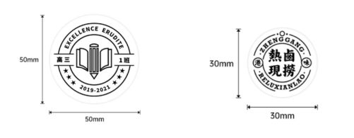 round-labels