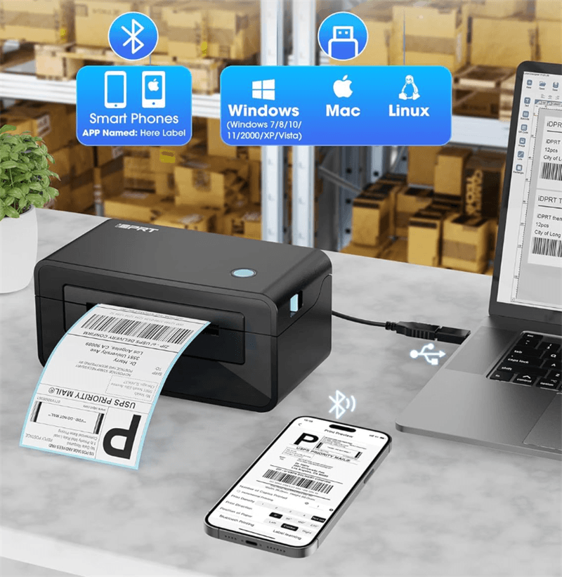 wired-and-wireless-label-printer