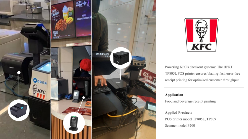 application-in-kfc-shops