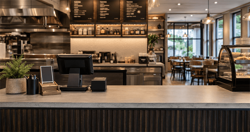 Cafe Checkout Counter