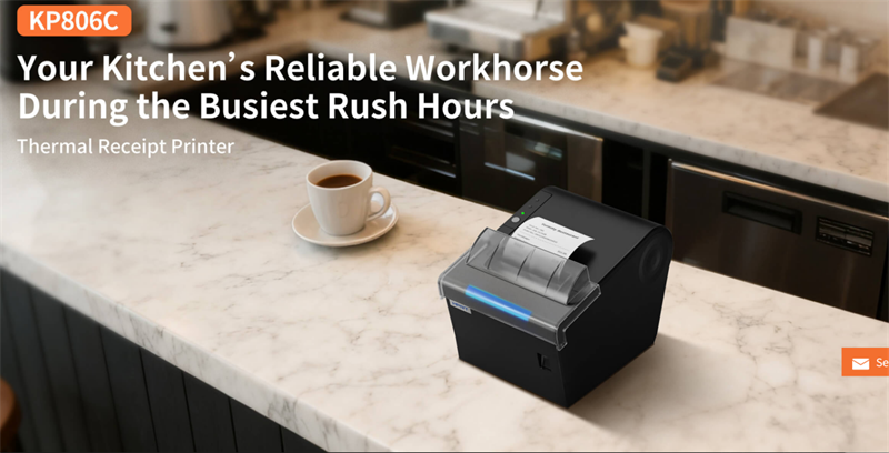 HPRT KP806C kitchen receipt printer for online order printing