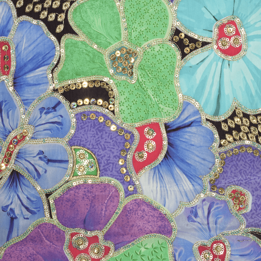 Sequin Fabric Printing