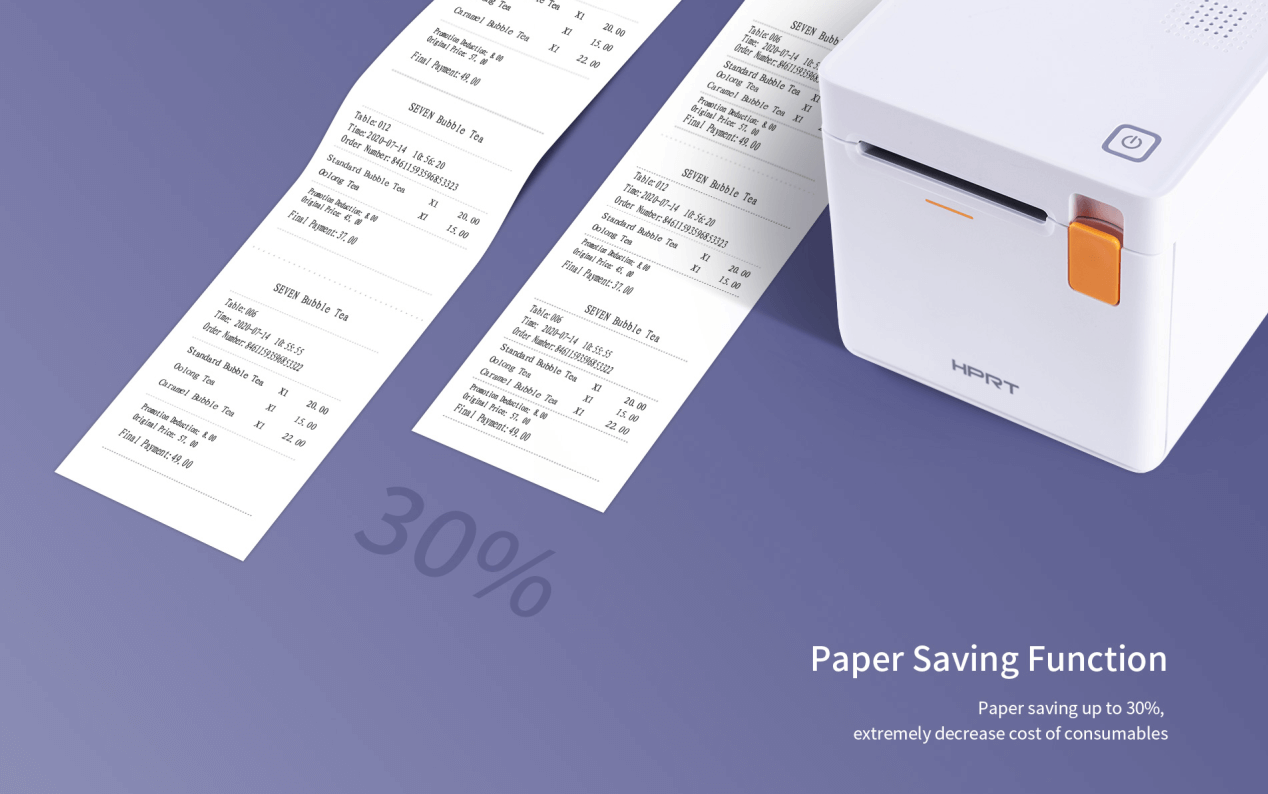 Paper Saving Function Illustration