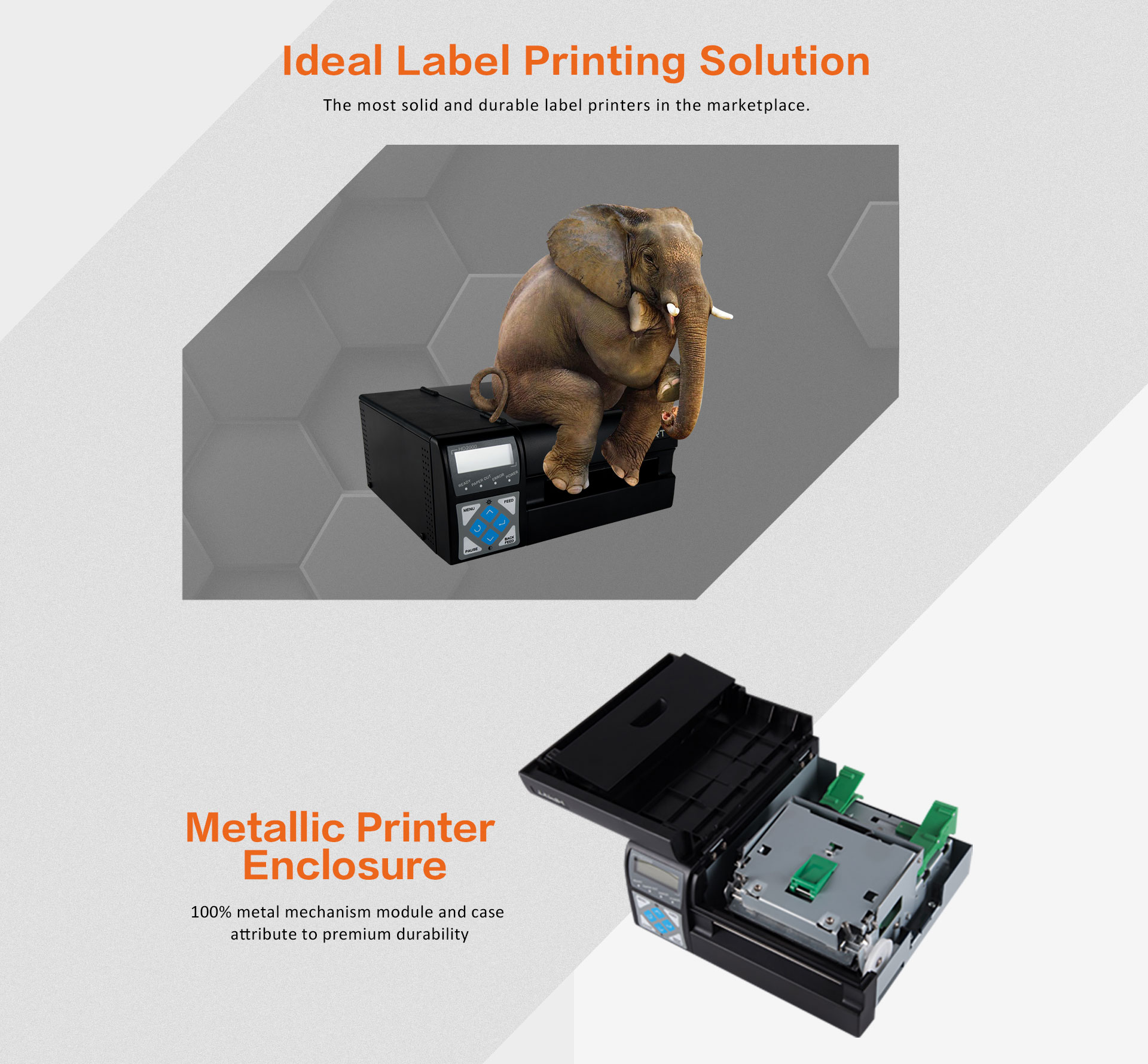 Highly Durable Thermal Label Printers
