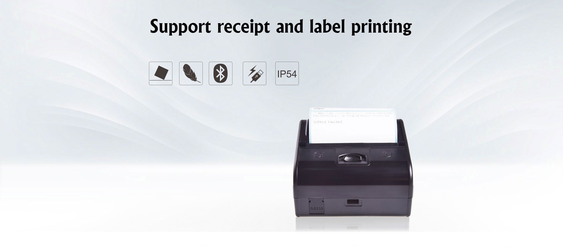 HPRT mobile receipt label printer MPT3