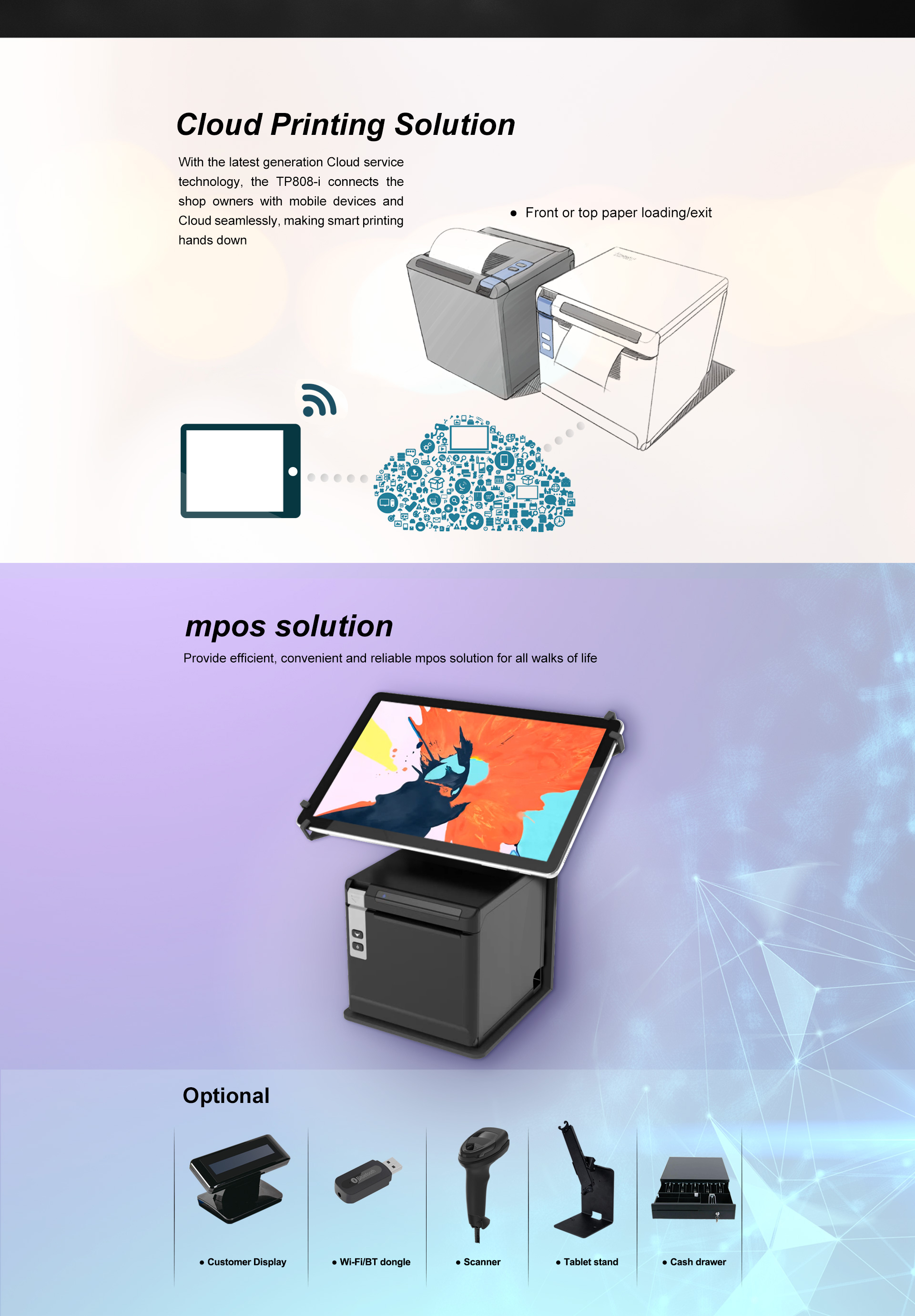 wifi POS printer