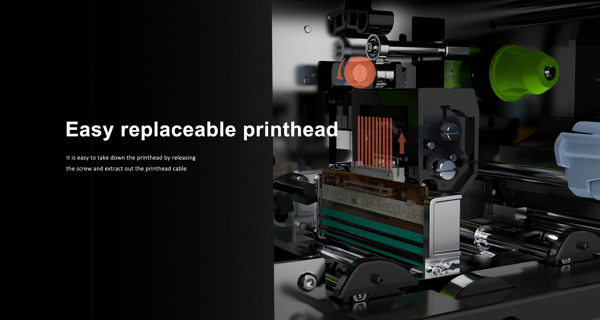 plastic card printer printhead