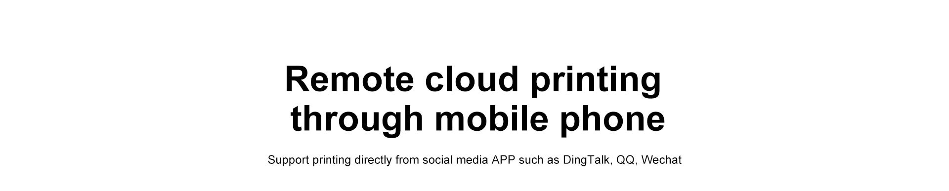 Remote cloud printing