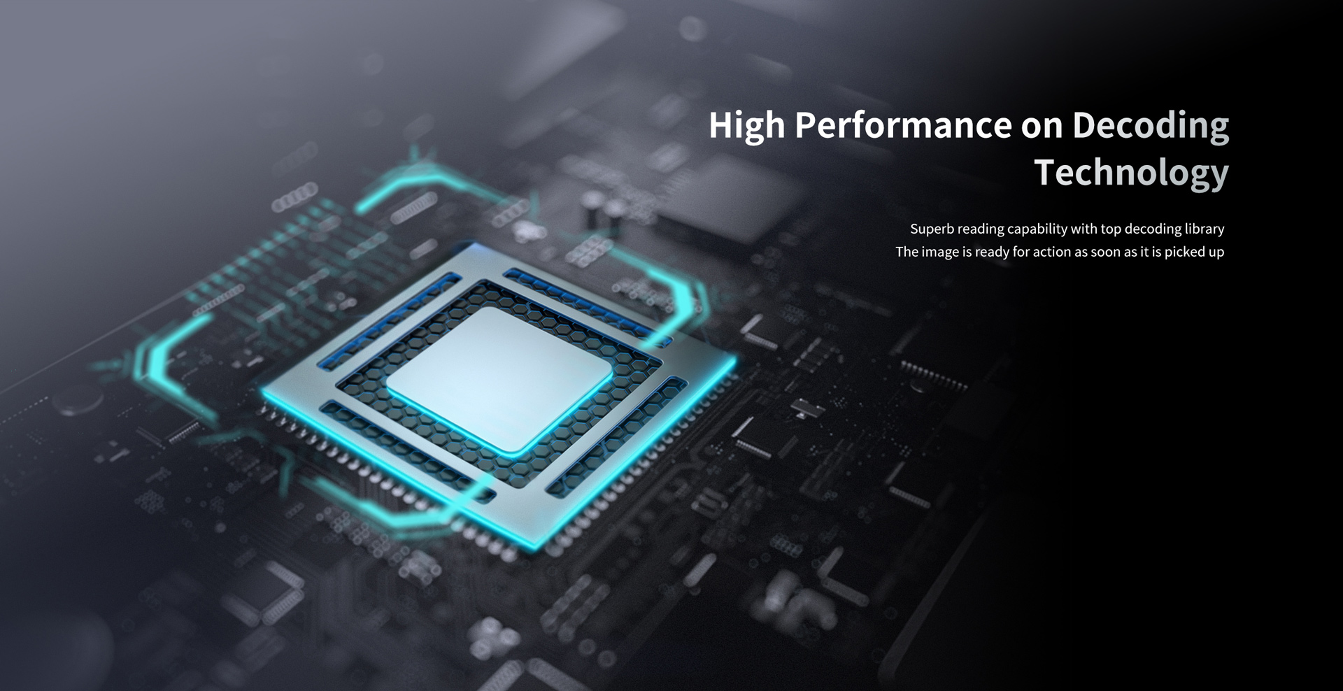 HPRT Barcode scanner has high-performance decoding technology