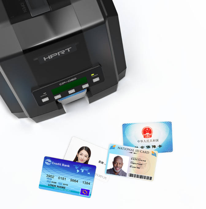 PVC Plastic Card Printing Technology - SMART ID Card Printer