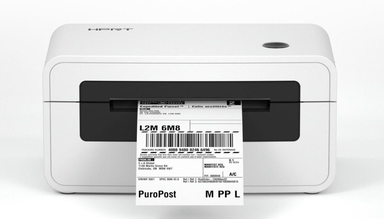 shipping label printer