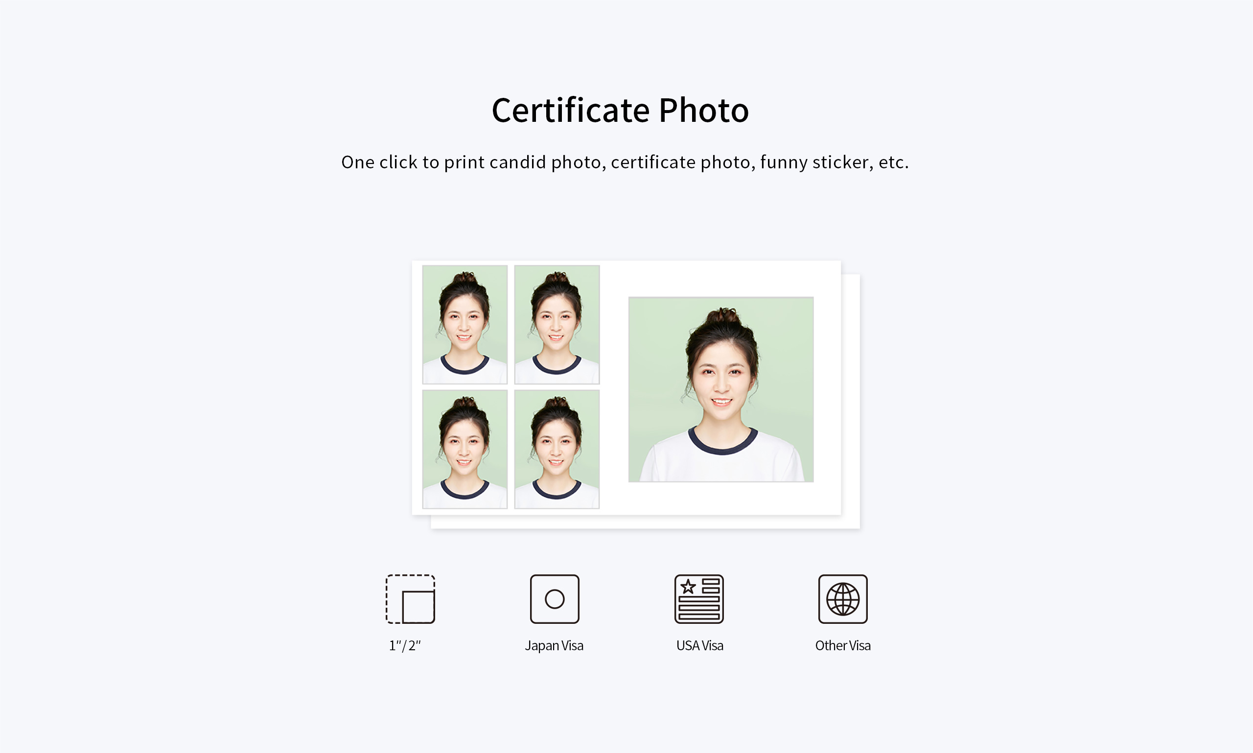 certificate photo printer certificate photo printer