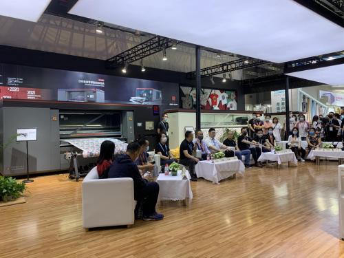 HPRT attracted industry media attention at ITMA Asia 2021