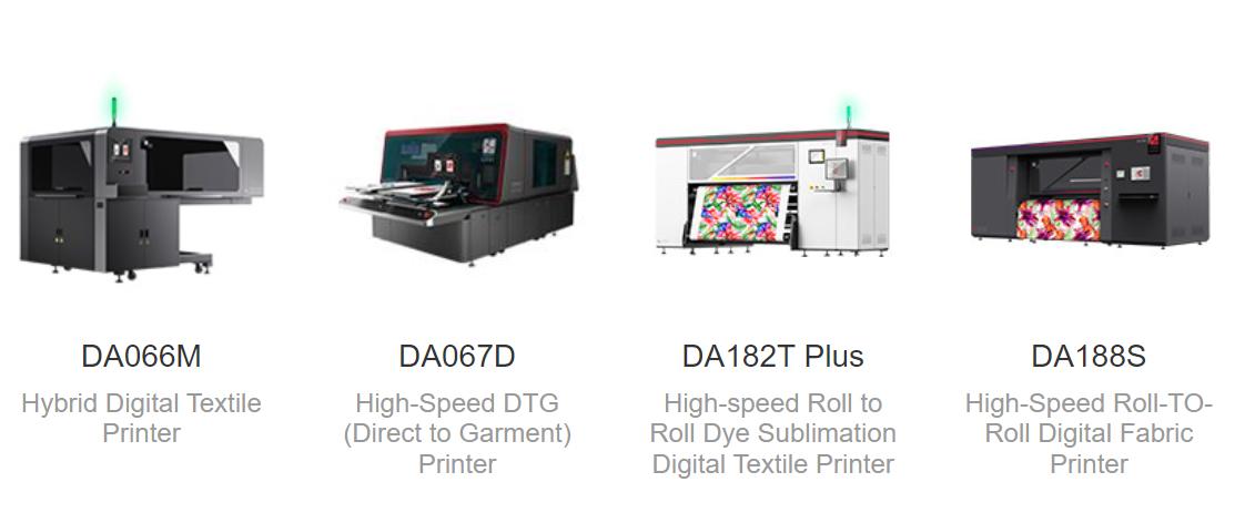 Industrial fabric printers by HPRT