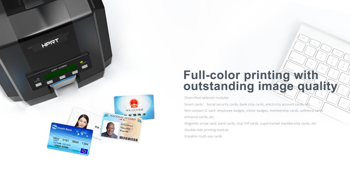 full-color PVC ID Card Printer