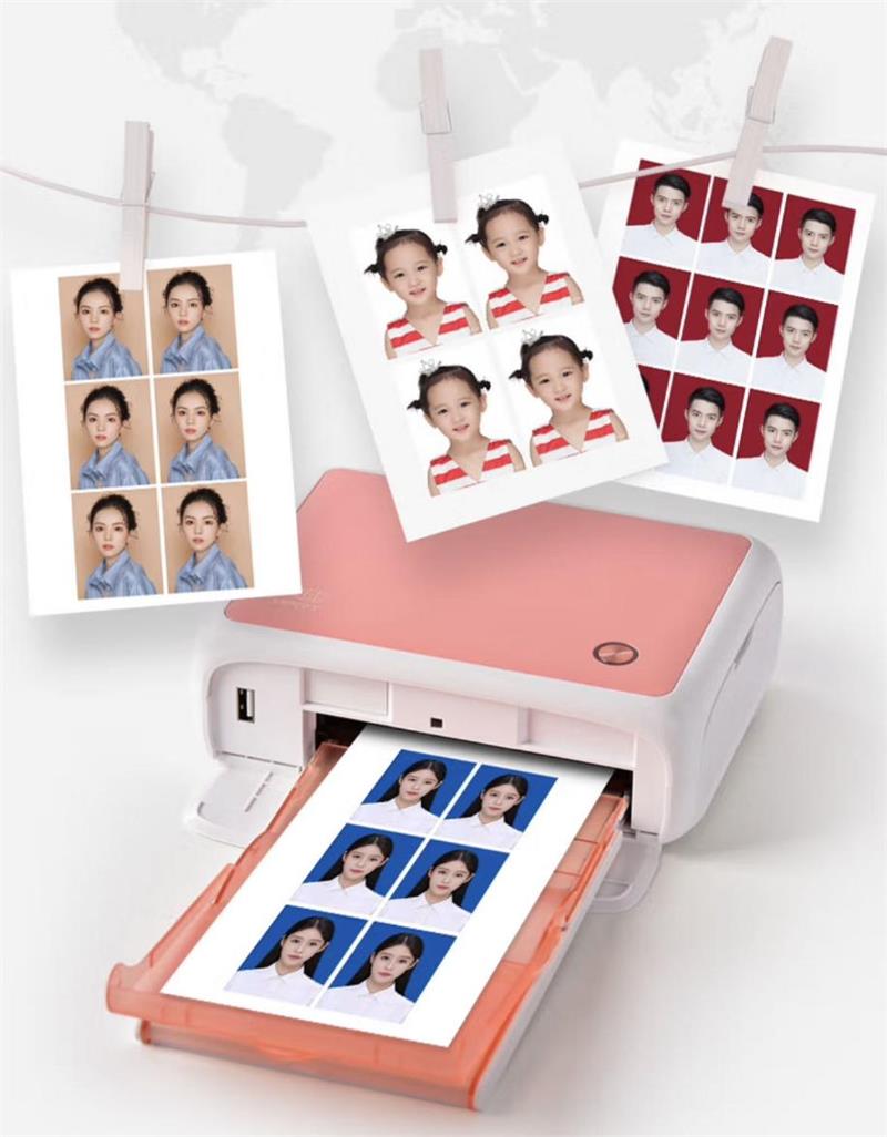 printing passport photos with the HPRT CP4000L photo printer