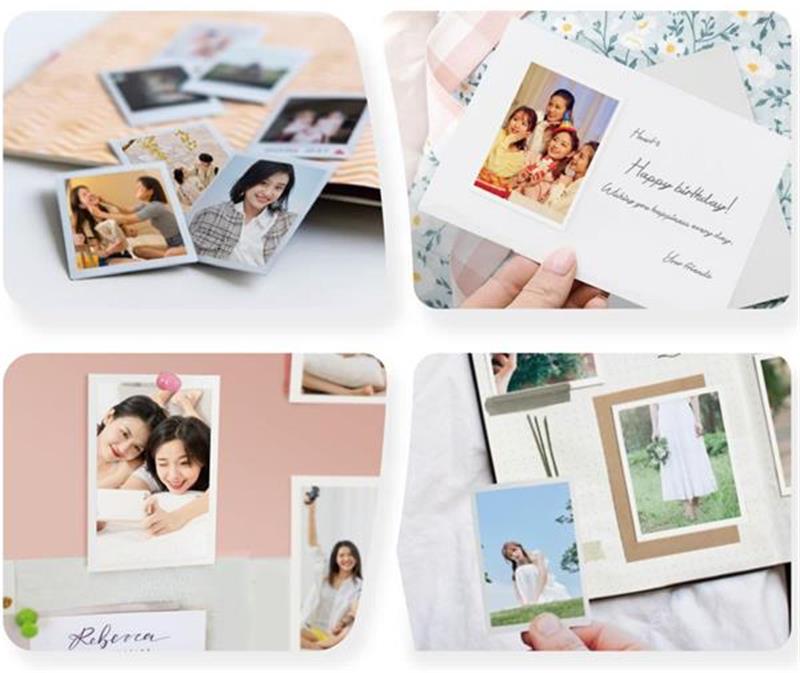 Z1 Instant Photo Camera Printer fit for scrapbooking and DIY greeting cards