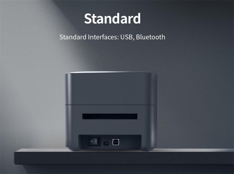 HPRT SL32 supports USB Bluetooth connectivity