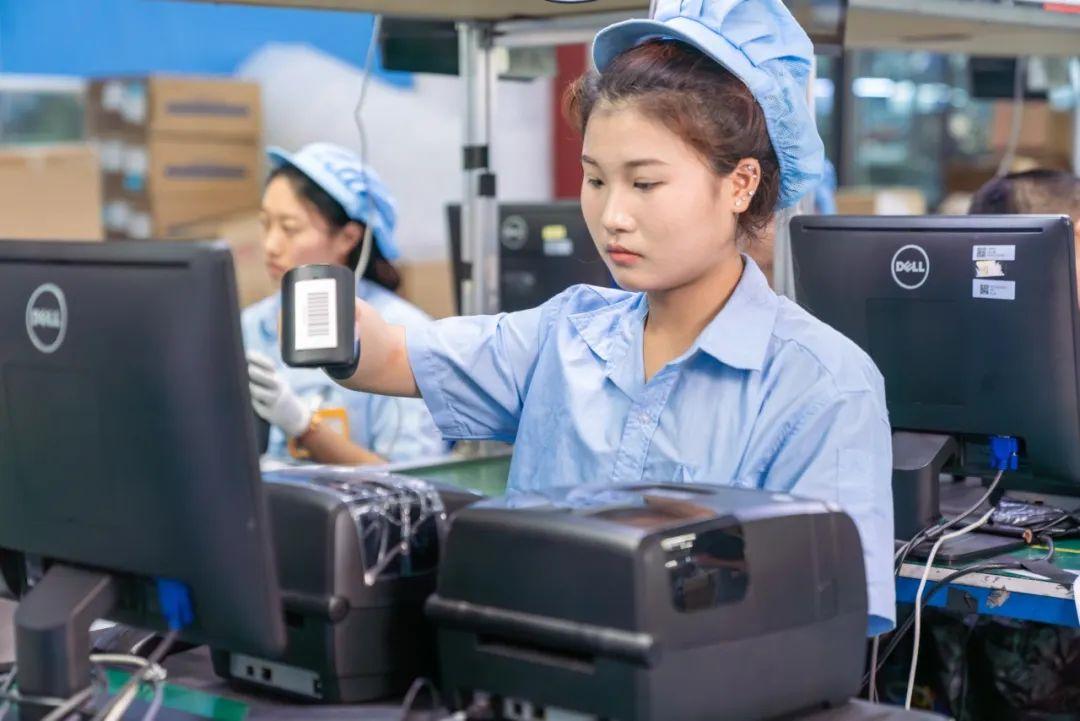 Serial Number label printer