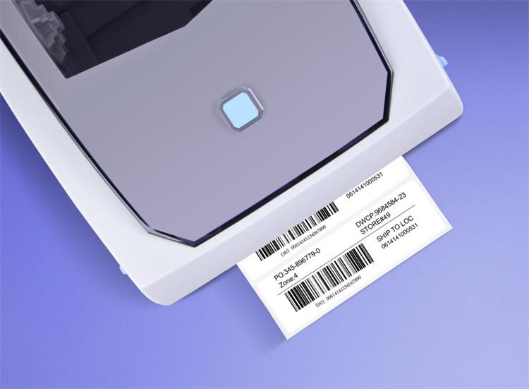 HPRT HD100 Barcode Printer prints barcodes