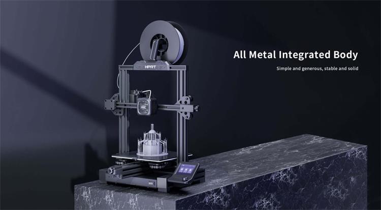 HPRT high precision 3D printer F210 with all metal integrated body