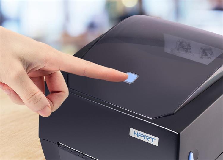 HPRT HT130 Barcode Printer with a multi functional one button design