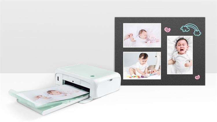 HPRT CP4000L 4x6 compact photo printer prints baby photos
