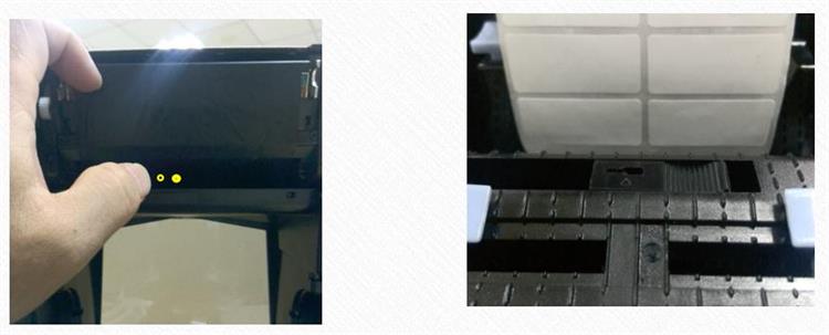 iT4X desktop barcode printer equipped with a versatile media detection system
