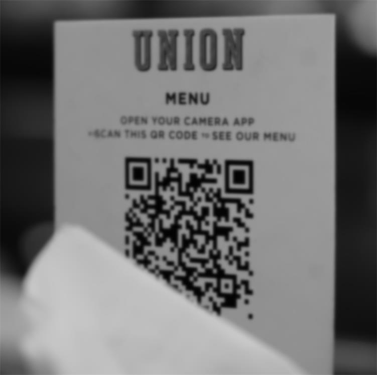 qr code on the receipt