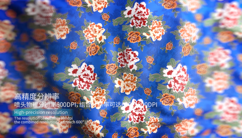 high-resolution prints by the HPRT DA182T Plus dye-sublimation digital textile printer