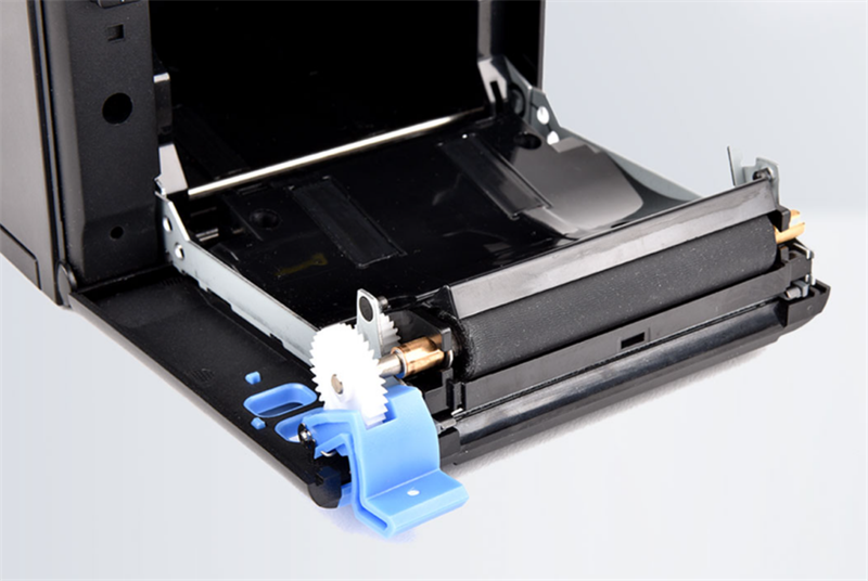 La impresora de recibo WiFi tp808 está diseñada con un cortador de papel sin tarjeta.