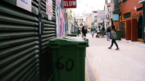 Empowering City Waste Management with QR Codes on Trash Bins
