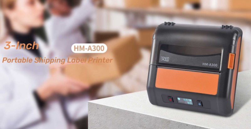 HPRT A300 portable shipping label printer